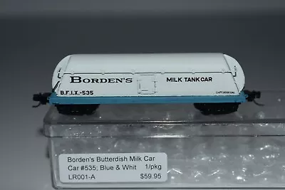 N Scale Ken Ray Models 001 Bordens Milk Butterdish Milk Car 535 C36706 • $59.99