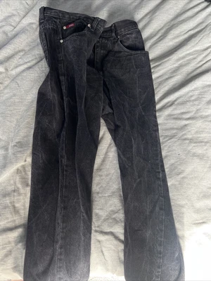 £0.99 • Buy *** Lee Cooper Black Jeans Acid Wash 32s 32 ***