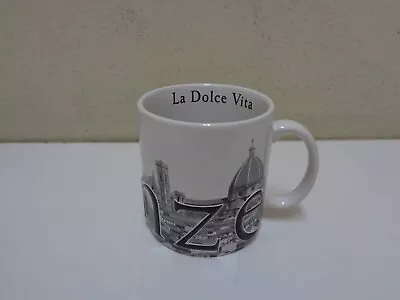 Vintage Starbucks Mug Barista Italian Edition II Firenze La Dolce Vita Florence • $50