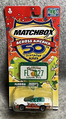 2002 Matchbox Across America Florida Chevrolet Camaro SS • $2.25