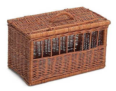 £61 • Buy Extra Large Wicker Cat Dog Pet Carrier Basket Chemicals Free Durable Hand Made
