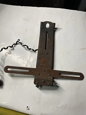 Vintage 1934 Chevy License Plate Bracket  • $25