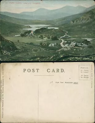 Capel Curig Lake & Snowdon A201 Pictorial Stationery Pictorchrom  • £4.60