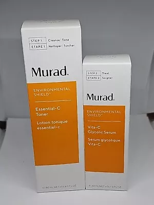 Murad Environmental Shield Essential-C Tone & Vita-C Serum Step 12 NIB! • $64.95