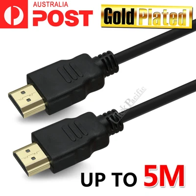$4.95 • Buy Premium HDMI Cable V2.0 4K 2160p 1080p Ultra HD 3D High Speed Ethernet 1M-10M