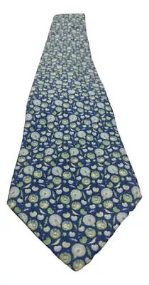 SAlvatore Ferragamo   .  Vintage  Tie    Original. 100 % Silk   Blue  Rabbits • $82.08