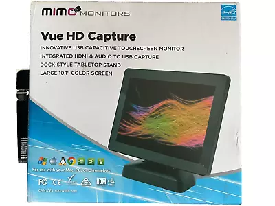 Mimo 10.1  Touchscreen Monitor - Vue HD Monitor - USB & HDMI - UM-1080CP-B - New • £53