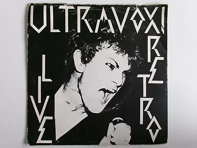 Ultravox Retro Ep The Man Who Dies Everyday Island Iep 8 Punk New Wave • £3.99