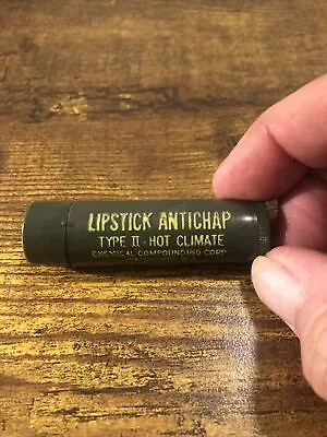 Vietnam War Era Chapstick Tube Sealed From Military Survival Kit • $29.99