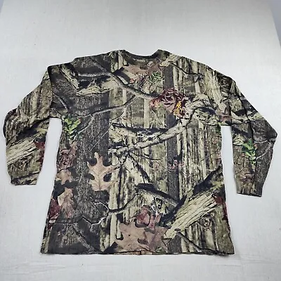 Browning Mossy Oak Break Up Infinity Camo Long Sleeve Shirt Men's Size Large • $12