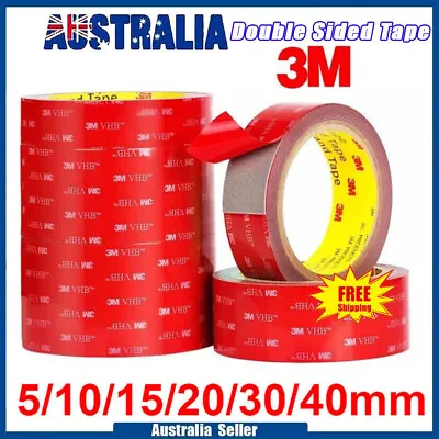 3M VHB Double Sided Tape Heavy Duty Mounting Tape For Car Home And Office • $8.92