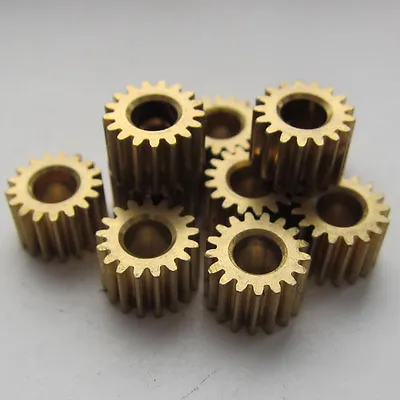 10PCS Brass Gear DIY Steampunk Parts Steam Punk Supplies (u349) • $7