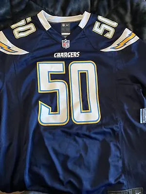 Manti Te'o San Diego Chargers #50 NFL Nike Replica Jersey Mens L • $80
