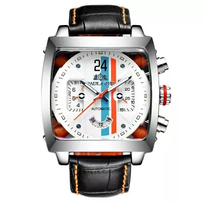 Watch Motorsport F1 Steve McQueen LE MANS Style Of 1970s Wind Up Mechanism Gift  • $79.41