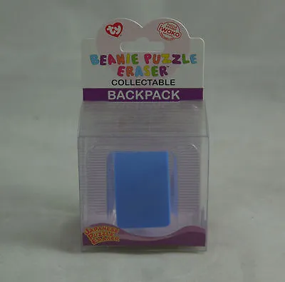 £1.60 • Buy Ty Iwako Eraserz Blue Backpack Puzzle Eraser - 39162
