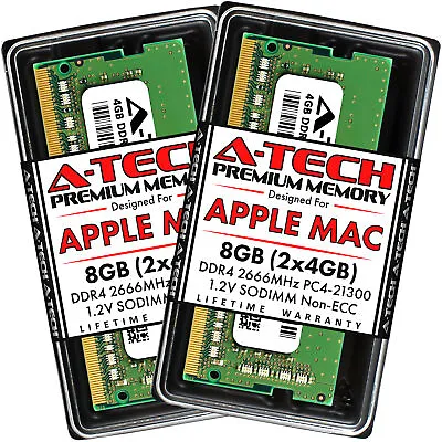 8GB 2 X 4GB DDR4 2666 Mac Memory RAM For APPLE IMac Late 2020 MXWT2LL/A A2115 5K • $39.98