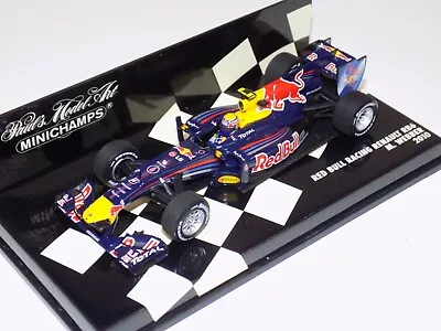 1/43 Minichamps Red Bull Racing Renault RB6  F1 2010 Mark Weber 410 100006 JP • $89.95