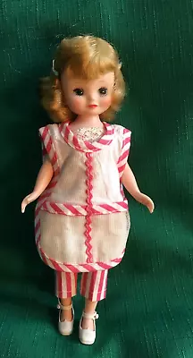 BETSY McCALL ~ Vintage 1950s 8  Doll ~ Mommy's Helper Outfit ~ White Shoes • $42.25