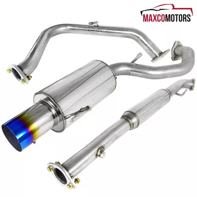 Catback Exhaust Fits 1995-1999 Mitsubishi Eclipse RS GS 2.0L Non Turbo Burnt Tip • $137.49