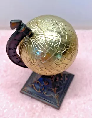 Vintage Die-Cast Metal Miniature World Globe Pencil Sharpener  • $7.95