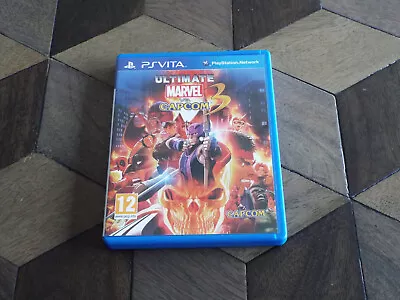 Ultimate Marvel Vs. Capcom 3 (Sony PlayStation Vita 2012) Complete Mint Cond. • £22