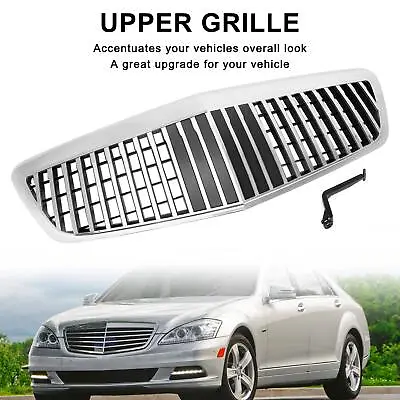 MayBach Style Front Grille Fit Mercedes Benz S-Class W221 S550 S600 S63 S65 Chro • $139.65