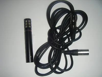 Peavey PVM 480 Cardioid Electret Directional Microphone Mic 12ft GLS Audio Cable • $49.98