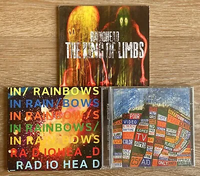 $3.99 • Buy RADIOHEAD  |  Mini-bundle Of 3 CD's --  Thief/Rainbows/Limbs  |  L@@K!