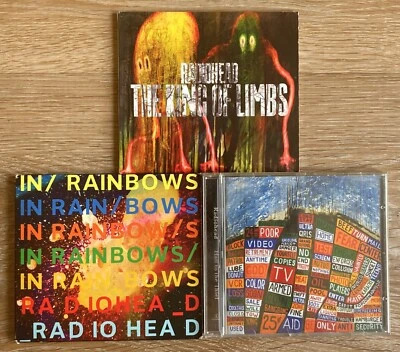 $3.99 • Buy RADIOHEAD  |  Mini-bundle Of 3 CD's --  Thief/Rainbows/Limbs  |  L@@K!