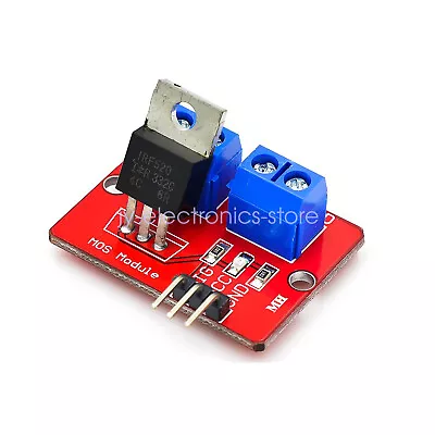 10PCS MOSFET Button IRF520 MOSFET Driver Module For Arduino ARM Raspberry Pi • $5