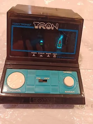 Vintage 1981 TomyTronic TRON Tabletop Handheld Tested  • $101.50