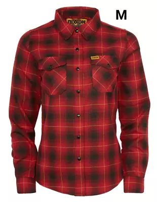 DIXXON X J&P CYCLES Collab The J&P 79 Limited Edition Flannel Shirt - Women's M • $79