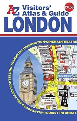 London Visitors Atlas By Geographers A-Z Map Company Ltd Book The Cheap Fast • £3.49