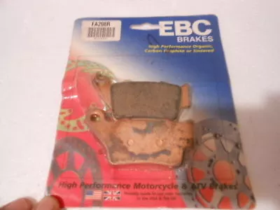 NEW Husqvarna 02-17 TC250 03-05 TE250  08-12 BMW F800 Rear Brake Pads EBC FA208R • $27.99