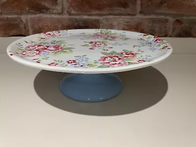 £35 • Buy Cath Kidston Single Tier Footed Large Cake Stand Spray Flowers / Floral