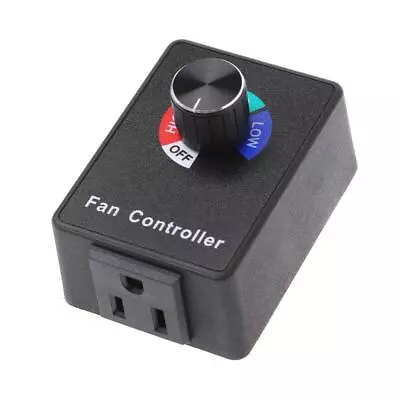 120V 3A Fan Speed Controller For Hydroponics - Variable Motor Rheostat • $12.44