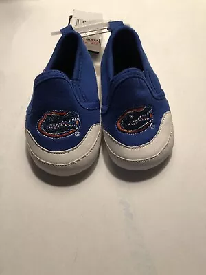 NCAA Infant Boy/Girl Florida Gators Pre-Walker Sneakers Size 4 NEW WITH TAGS • $9.50