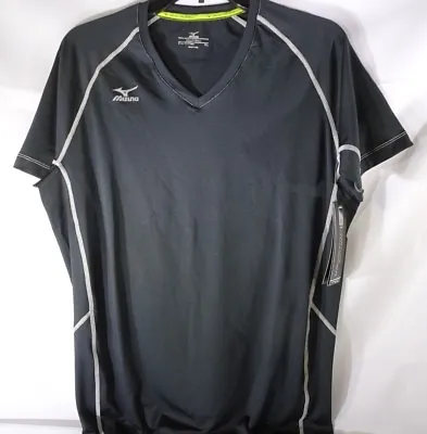 Mizuno Short Sleeve Volleyball Jersey Womens Elite 9 Classic Newport XL | XXL TF • $13.88