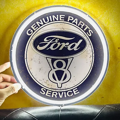 Ford Neon Sign Light Beer Sign Club Pub Party Home Wall Decor Acrylic 12 X12  H4 • $49.99