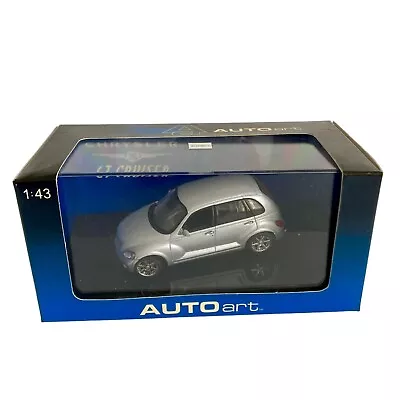 Autoart Chrysler GT Cruiser Diecast Car #51521 Silver 1/43 Scale NEW IN BOX • $32