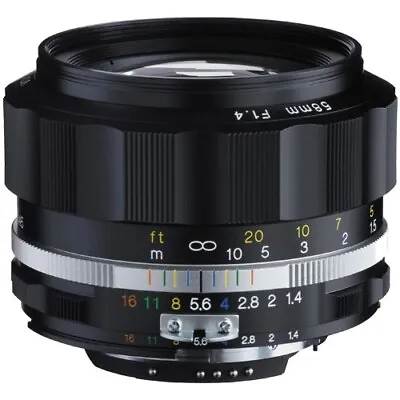 VOIGTLANDER NOKTON 58mm F1.4 SL II S BLACK Or SILVER Nikon AIS Lens • $402.52