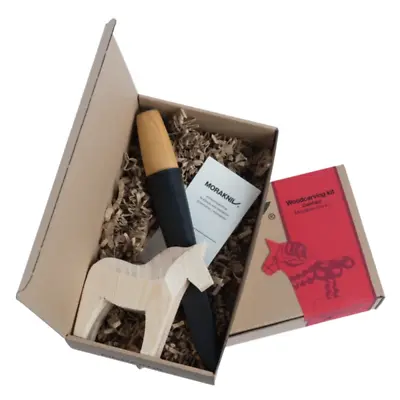 Mora Carving Knife Kit With Dala Horse Block #14041 • $59.99