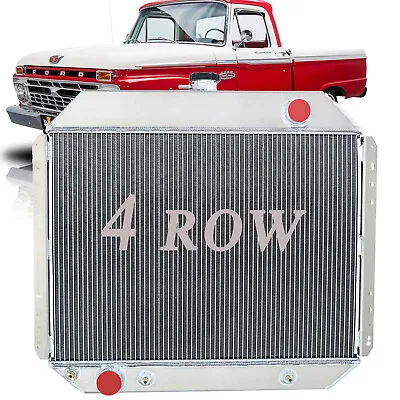 4 Rows Radiator For 1966-79 Ford F-Series F100 F150 F250 F350 Truck 78-79 Bronco • $211.33