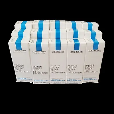 SEE DESCR. 15X La Roche-Posay TOLERIANE Double Repair Moisturizer Ceramide .1 Oz • $13.95