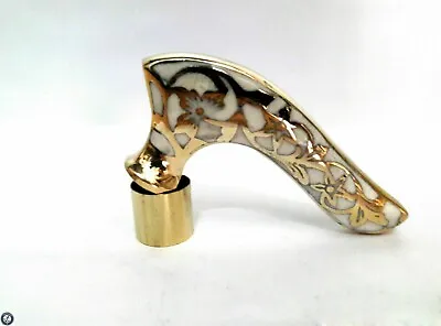 Brass Victorian Head Walking Cane Handle For Wooden Vintage Walking Stick Gift • $18.50