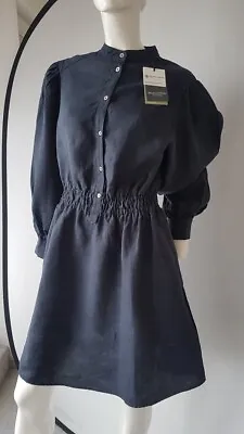 Marc O'Polo Dress Deep Sea Blue Canvas Gr.40=UK14 New • £83.48