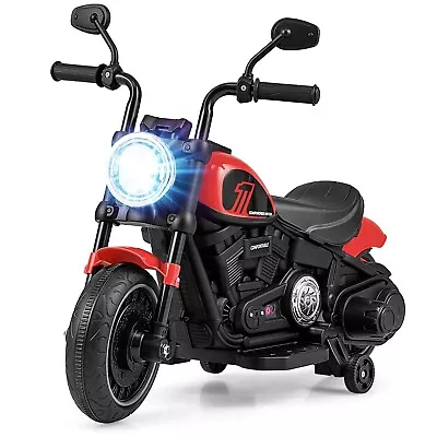 Costway 6V Kids Ride On Motorcycle Electric Battery Powered Off-Road Motorbike • £59.95