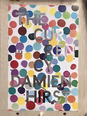 DAMIEN HIRST THE CURRENCY Metallic Foil LIMITED EDITION POSTER • £59