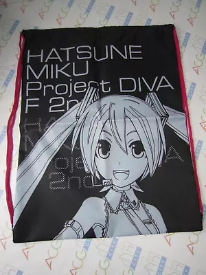 PS3 PSV Vocaloid Hatsune Miku Project Diva F 2nd Bonus Laundry Bag SEGA NO Game • $16.99