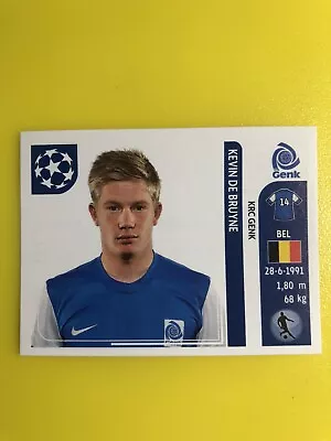 2011/12 Panini UEFA Champions League Rookie Sticker Kevin De Bruyne #338 RC #A • $29.99